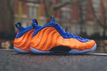 NIKE AIR FOAMPOSITE ONE TOTAL CRIMSON/GAME ROYAL-BLACK 