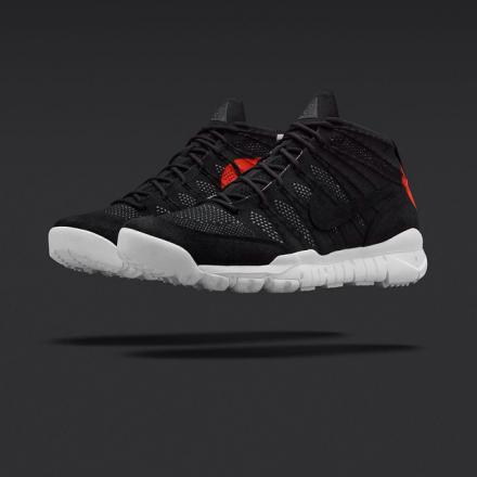 ナイキラボ ACG フライニット トレイナー チャッカ SFB ブラック/ホワイト/アンスラサイト/ブラック